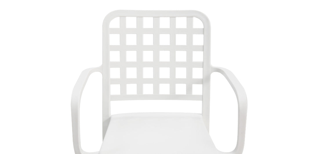 Frankie 5pc Armchair Dining Setting - White