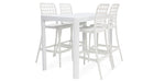 Load image into Gallery viewer, Frankie Armless Remix 5Pc Bar Setting - White