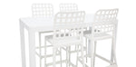 Load image into Gallery viewer, Frankie Armless Remix 5Pc Bar Setting - White