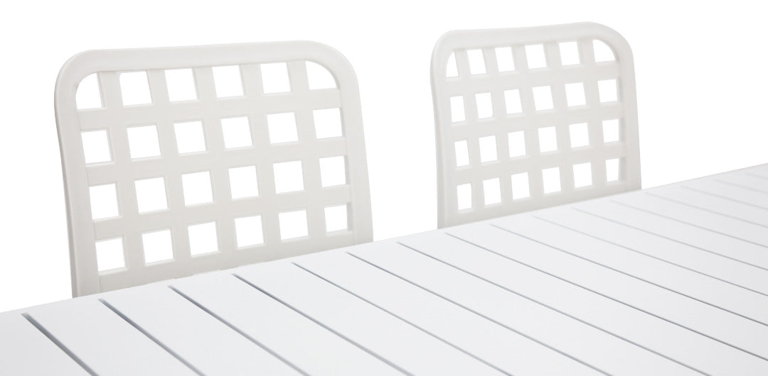 Frankie Armless Remix 5Pc Bar Setting - White