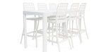 Load image into Gallery viewer, Frankie Remix 7pc Bar Set Armless - White
