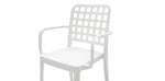 Load image into Gallery viewer, Frankie Resin Barstool with Arms - White
