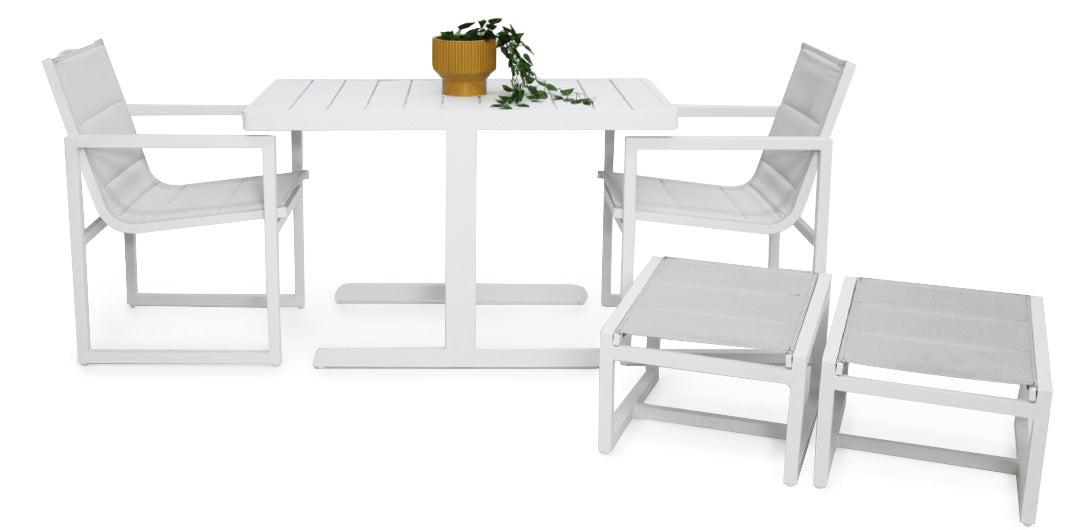 Otis 5pc Balcony Setting - White