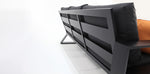 Load image into Gallery viewer, Quaynor Corner Lounge Setting with Footstools - Black
