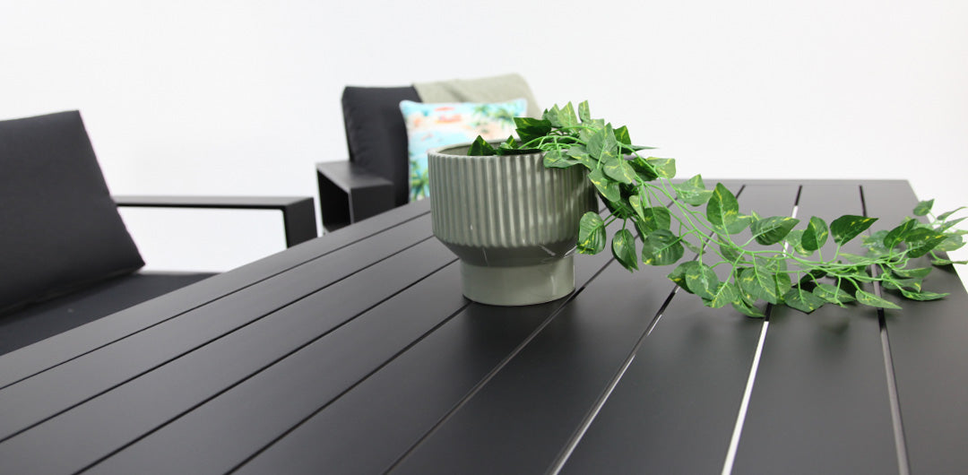 Quaynor 211LD Lounge Setting - Black