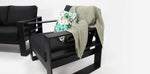 Load image into Gallery viewer, Quaynor 211LD Lounge Setting - Black
