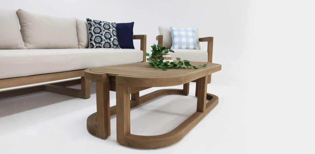 Pannotia 4pc Timber Lounge Setting