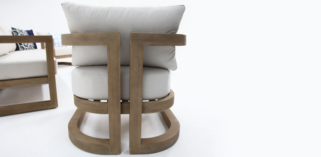 Pannotia 4pc Timber Lounge Setting