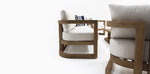 Load image into Gallery viewer, Pannotia 4pc Timber Lounge Setting
