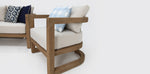 Load image into Gallery viewer, Pannotia 4pc Timber Lounge Setting
