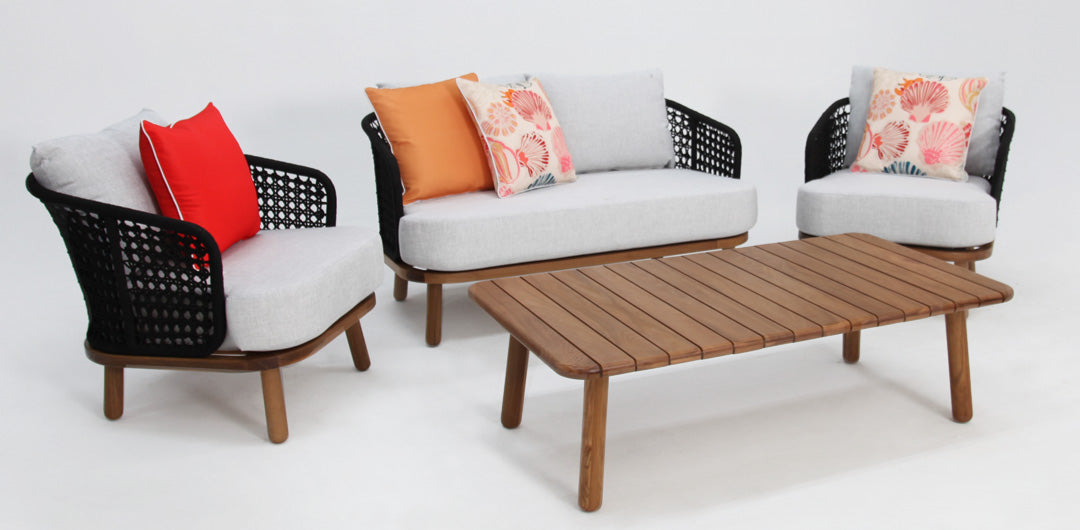 Adalita 211 Lounge Setting with Rectangle Coffee Table