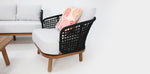 Load image into Gallery viewer, Adalita 311 Lounge Setting with Rectangle Coffee Table
