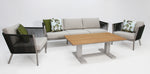 Load image into Gallery viewer, Blass 4pc Lounge Setting - Khaki
