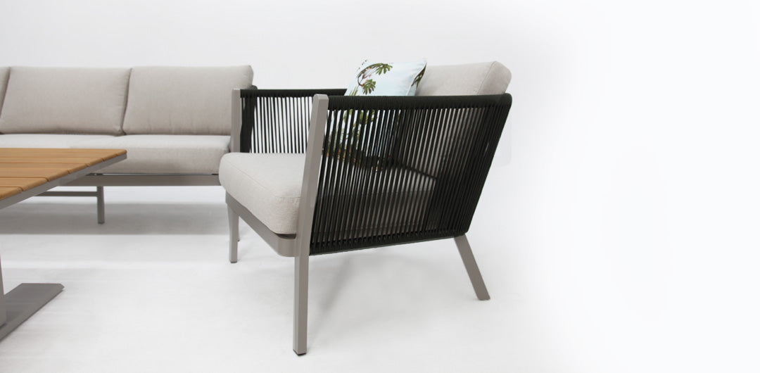 Blass 4pc Lounge Setting - Khaki