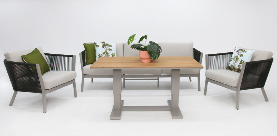 Blass 4pc Lounge Setting - Khaki