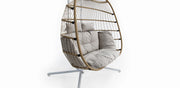 Snug Steel Hanging Chair - Natural