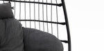 Load image into Gallery viewer, Snug Steel Hanging Chair - Black
