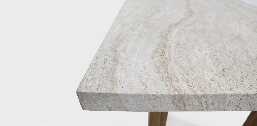 Veltis 250cm Travertine Dining Table