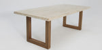 Load image into Gallery viewer, Veltis Albenga 7pc Travertine Dining Setting
