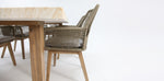 Load image into Gallery viewer, Veltis Albenga 7pc Travertine Dining Setting
