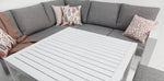 Load image into Gallery viewer, Quaynor Corner Lounge Setting with Footstools - White
