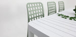 Load image into Gallery viewer, Frankie Remix 7pc Bar Set Armless - White Green
