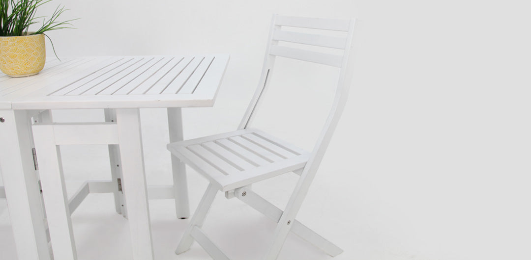 Tea 3pc Setting - White