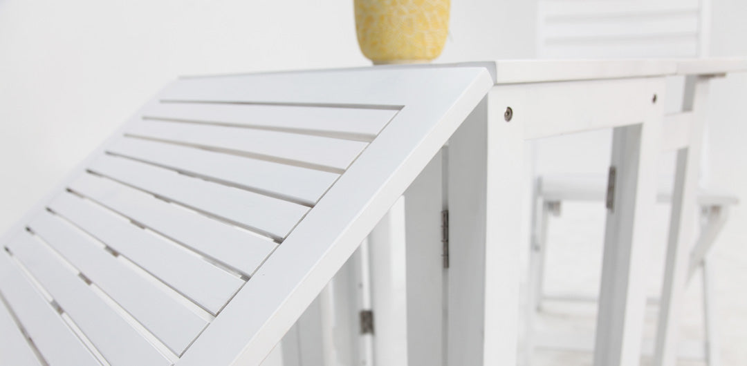Tea 3pc Setting - White