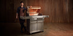 Load image into Gallery viewer, Crossray Infrared 4 Burner BBQ on Trolley
