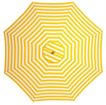 Load image into Gallery viewer, Replacement Canopy for 3m Bamboo Umbrella - Yellow and White Stripe
