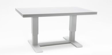 Holste Adjustable Height Table - White