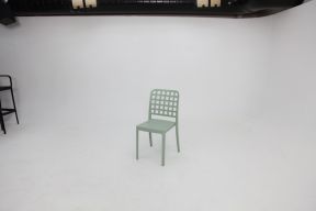 Frankie Resin Dining Chair - Green